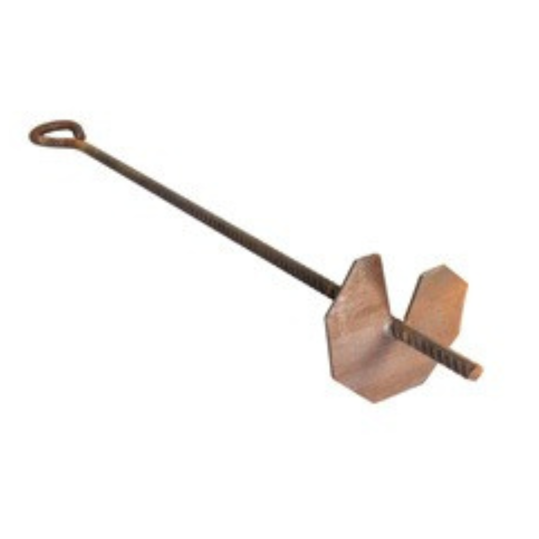 Anclas de hélice para emparrados y vallados | 1,20 m – Platos Ø150 y Ø200 mm – Ejes 16 y 20 mm