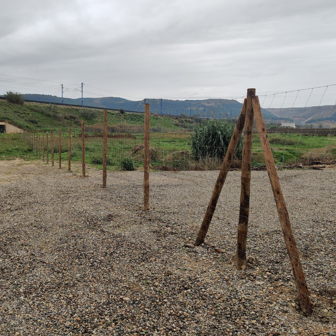 Vallados y cercados de protección