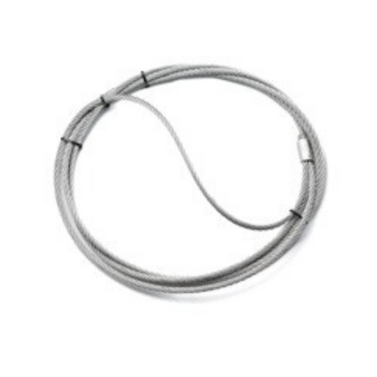 Eslingas preformadas vuelta muerta con casquillo de aluminio | Ø6 y Ø8 mm – Longitudes de 3 a 8 m